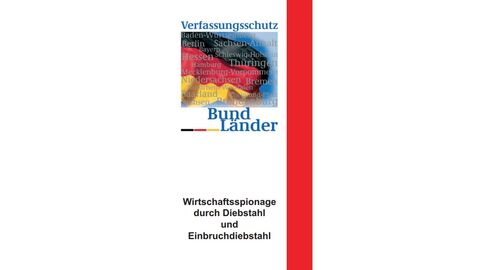 Cover der Broschüre