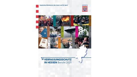 Cover Verfassungsschutzbericht 2021